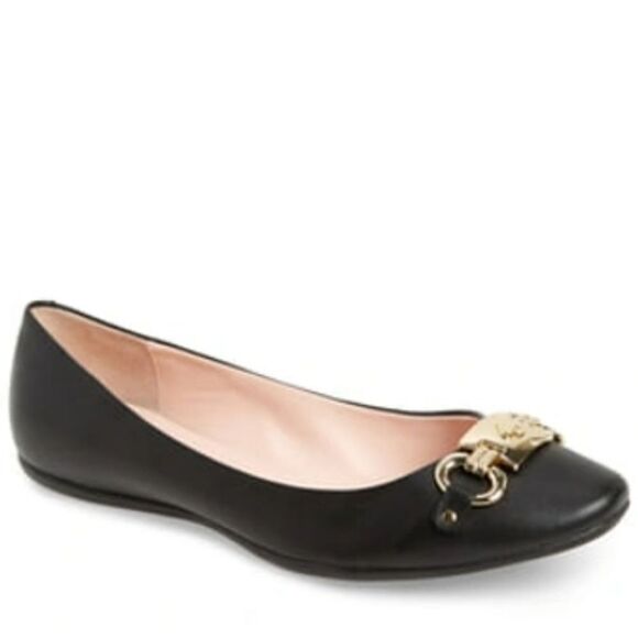 BRAND NEW PHOEBE FLAT IN BLACK LEATHER - Picture 4 of 16